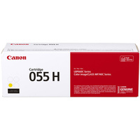 Genuine Canon Toner Cartridge 055H Yellow - New