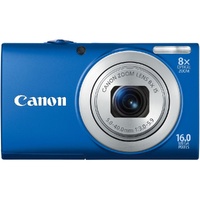 Canon PowerShot A4000IS 16 MP Digital Camera Blue