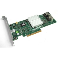 Dell HV52W PowerEdge RAID Controller H310 8-Port PCIe SATA/SAS RAID Card w/Cables - Used
