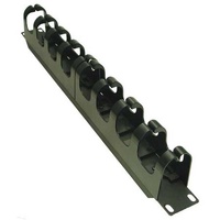 Dynamix 19in Cable Management Bar with Cage Nuts - PPCM001