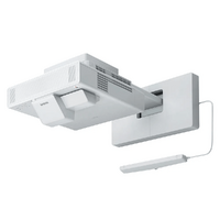 Epson EB-1485Fi 1920x1080 Ultra Short Throw Laser Projector HDMI VGA 5000 Lumens - Wall Mount Bundle