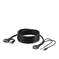 Belkin F1D9012b06 Secure KVM Cable 6'/1.8m DVI USB Audio