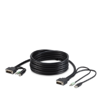 Belkin F1D9012b06 Secure KVM Cable 6'/1.8m DVI USB Audio