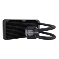 Corsair Hydro Series H100i v2 240mm Liquid CPU Cooler - Intel Socket 115X/1366 Only - No Fans