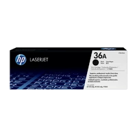 Genuine HP 36A Black Toner Cartridge CB436A