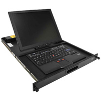 IBM 1723-3RX 1U 15" Flat Panel Console Kit with USB Keyboard VGA - B Grade