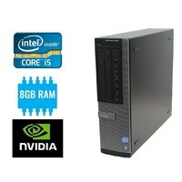Intel i5 Quad Core Gaming PC 8GB RAM 500GB 2GB NVIDIA Graphics GT 1030 Win 10 
