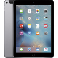 Apple iPad Air 2 128GB, Wi-Fi + Cellular 4G Unlocked, 9.7in Space Grey Free Shipping