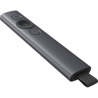 Logitech Spotlight Wireless Presentation Remote - No Charging Cable - Slate - 910-004863