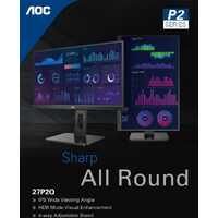 AOC 27P2Q 27" FHD IPS Business Monitor IPS FHD with Adaptive Sync