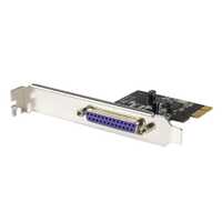StarTech 1 Port PCIe Parallel Adapter Card PEX1P Full Height