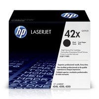 Genuine HP 42X Black High Yield Toner Cartridge Q5942X LaserJet 4240, 4250, 4350
