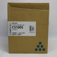 Genuine Ricoh Cyan Toner Print Cartridge 828240 for Pro C5100S
