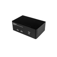 StarTech 2-Port DisplayPort Dual-Monitor KVM Switch - 4K 60Hz SV231DPDDUA2