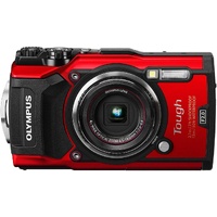 Olympus OM System TG-6 4K Underwater Camera Red - Used