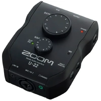 Zoom U-22 Handy Audio Interface Portable USB 2-In 2-Out