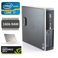 Intel i7 3.40Ghz Gaming PC 16Gb Ram 240Gb SSD NVIDIA GTX 1650 4Gb Win 10 Wifi