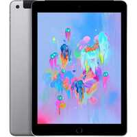Apple iPad 6th Gen Wi-Fi + Cellular 128GB Space Gray - Good Condition