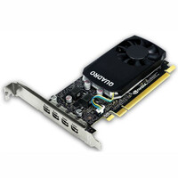 NVIDIA Quadro P600 2GB GDDR5 4xMini DisplayPort Full Height PCIe Graphics Card