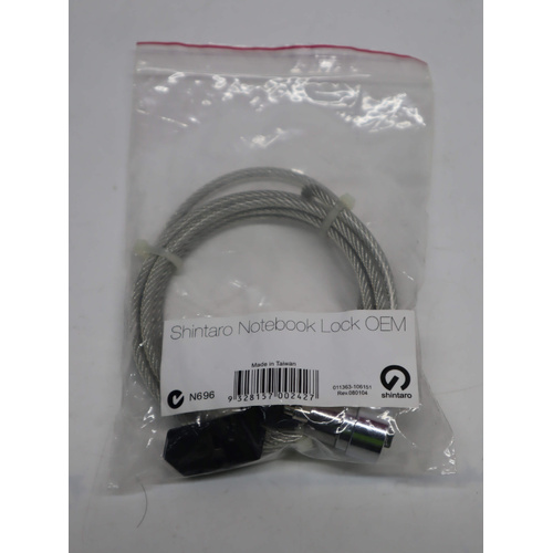 Shintaro Notebook Lock OEM Keyed (011363-106151)