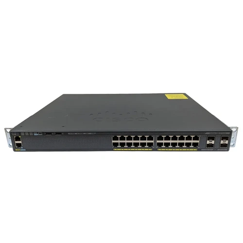 Cisco WS-C2960X-24PS-L 24-Port PoE+ Gigabit Managed Switch