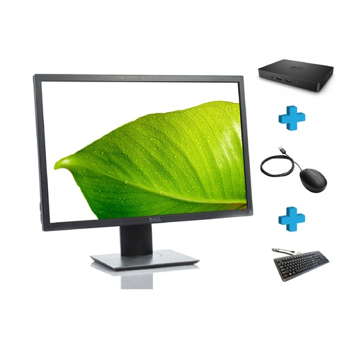 22" LCD Monitor + Docking Station Combo - Back to Work & Study