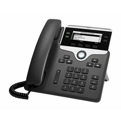 CISCO Phone 7841 CP-7841-K9 Unified Video IP Phone Standard Handset PSU