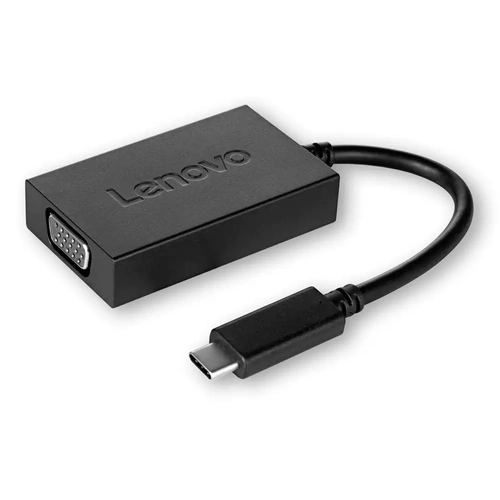 Lenovo USB-C to VGA Adapter with Power Pass-through P/N: 4X90K86568