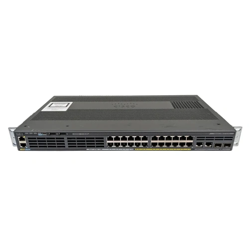 Cisco WS-C2960X-24PSQ-L 24-Port Fanless Gigabit Managed Switch