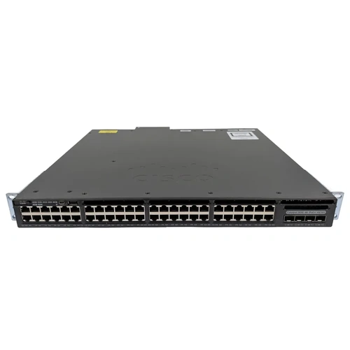 Cisco WS-C3650-48FQ-S 48-Port PoE+ Gigabit Managed Switch w/ 4x 10Gb SFP+ Uplink