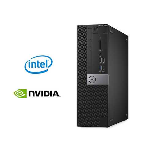 Dell 7050 SFF Intel i5 6500 Gaming PC 8GB RAM 256GB SSD Win 10 GTX 1650 4GB WiFi