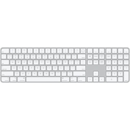 Apple Magic Keyboard with Numeric Keypad and Touch ID Silver (Lightning) (A2520) Wireless Bluetooth
