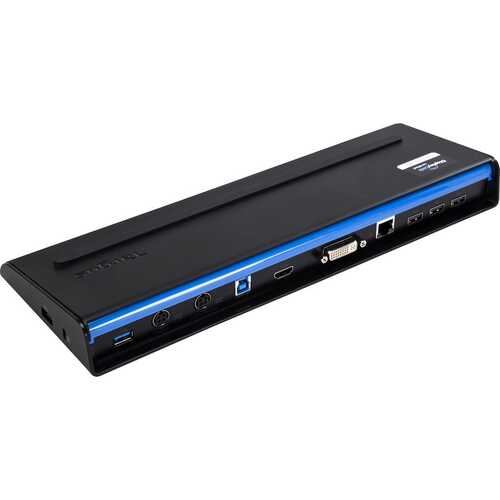 Targus USB 3.0 SuperSpeed™ Dual Video Docking Station with Power ACP7103AU