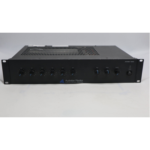 Australian Monitor AMIS120 120W 6 Channel Mixer Amplifier