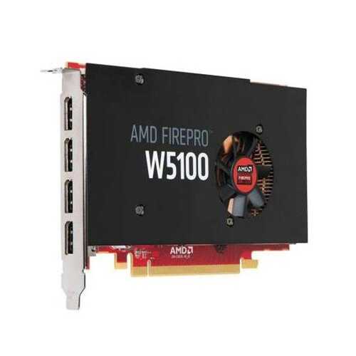 AMD FirePro W5100 4GB GDDR5 4 x DisplayPort PCI-e Graphics Card