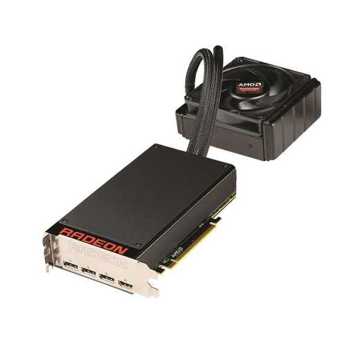 AMD R9 Fury X 4GB HBM 3xDP HDMI Liquid Cooled PCI-e Graphics Card