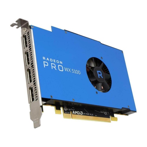 AMD Radeon Pro WX 5100 8GB GDDR5 4x DisplayPort PCI-e Graphics Card