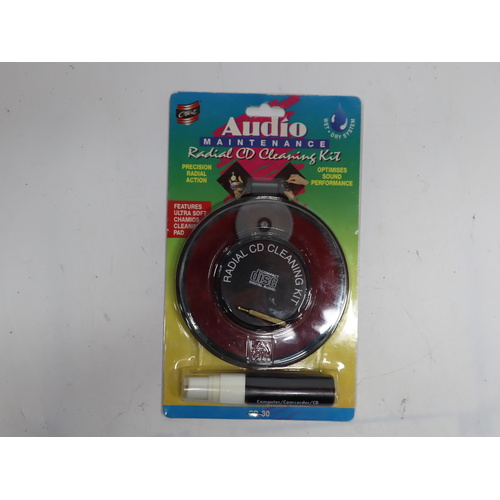 Audio Maintenance Radial CD Cleaner Kit