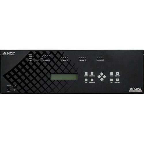 AMX Enova DVX-2210HD-T 4x2 All-In-One Presentation Switcher HDMI 75W 70V/100V