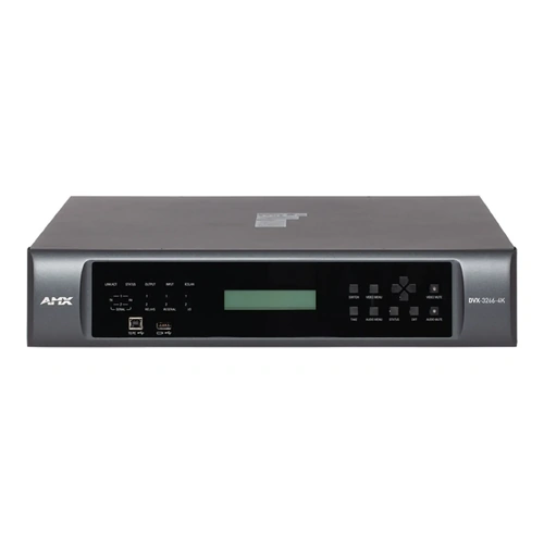 AMX Enova DVX-3266-4K 8x4+2 4K60 All-In-One Presentation Switcher