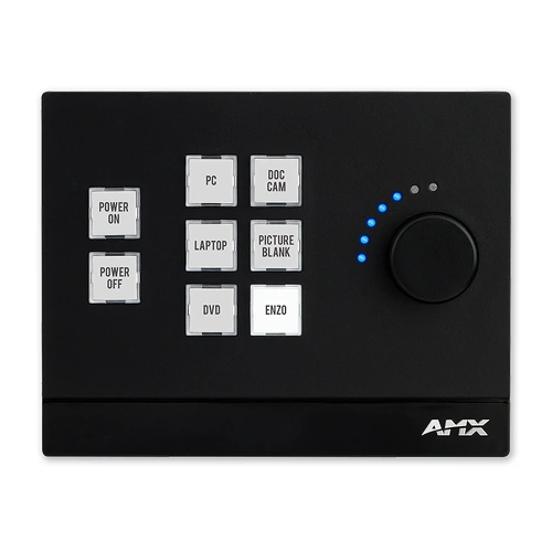 AMX MCP-108 Massio 8-Button ControlPad with Knob