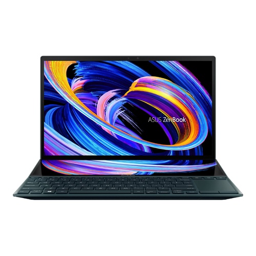ASUS Zenbook Duo 14 UX482EG Intel i7 1165G7 2.80GHz 16GB RAM 256GB SSD MX450 14" Touch Win 11 B Grade