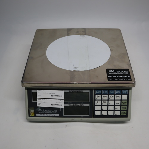 Abacus CS-15 Coin Counting Scale