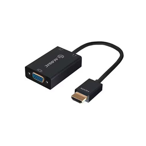 Alogic HDMI-VGA-AD-ADP HDMI to VGA Adapter w/ 3.5mm Audio Female