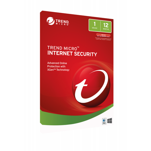 TREND MICRO INTERNET SECURITY 1 DEVICE 1 YEAR