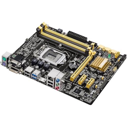 ASUS B85M-G Micro ATX LGA-1150 Motherboard w/Intel i5 4570T CPU 16GB DDR3 RAM