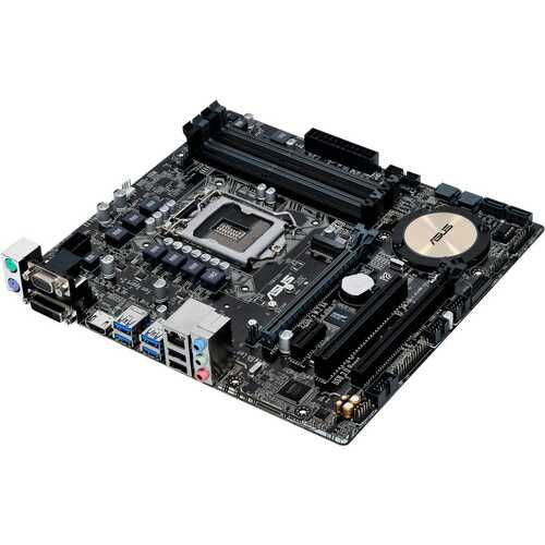 ASUS Z170M-E D3 Micro ATX LGA-1151 Motherboard w/Intel i5 6500 CPU, 16GB RAM