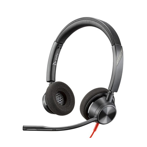 Dell Poly Blackwire 3320-M UC Binaural USB-A Corded Headset - New in Box