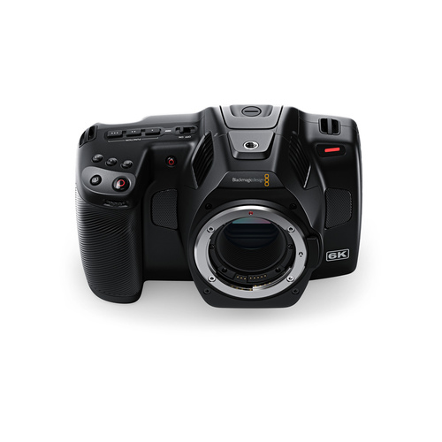 Blackmagic Pocket Cinema Camera 6K Pro w/ Battery Grip and Mount