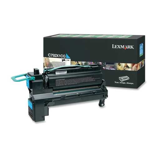 Lexmark Genuine C/X792 Cyan 20K Print Cartridge C792X1CG - New, Open Box
